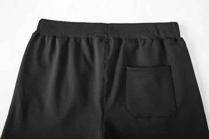 Men's Cotton Blend Beach Shorts – Loose Drawstring Casual Running & Sports Shorts