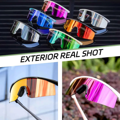 Scvcn New Cycling Glasses MTB Riding Skating Sunglasses Bike UV400 Polarized Fishing Goggles Man Woman Bicycle Eyewear 2026
