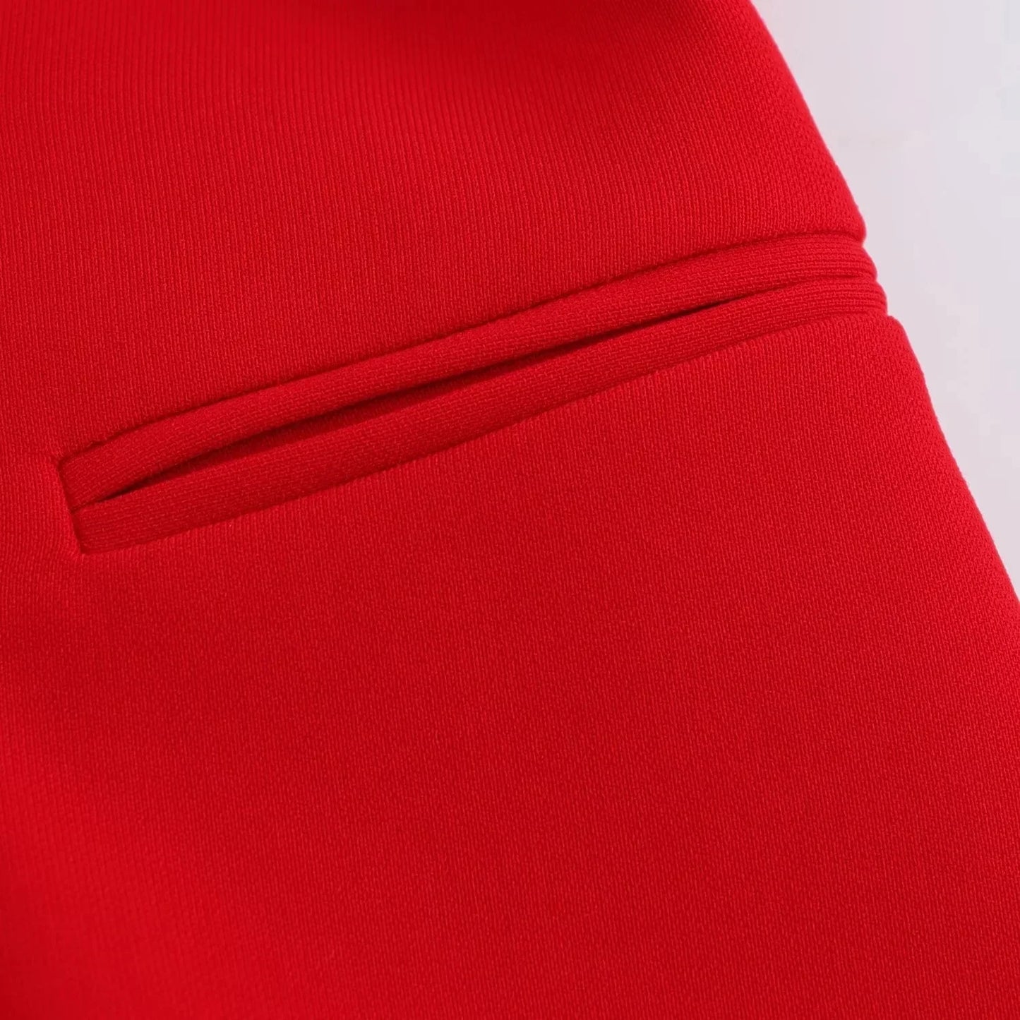 KONDALA Office Lady Chic Red Vest Blazer Suit V Neck Sashes Sleeveless Blazer High Waist Wide Leg Pants Fashion 2025 Summer Sets