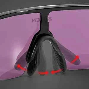 SCVCN New Sports Sunglasses Photochromic Cycling Glasses Mountain Bicycle Goggles MTB Road UV400 Protection Sun Eyewear for Man