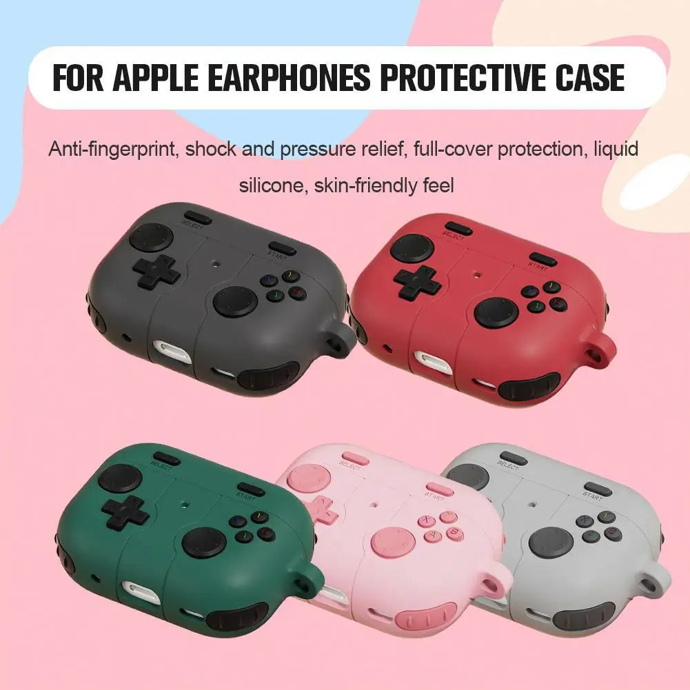 Case for Airpods Pro 3, Cool Funny 3D Game Player Design Earphone Soft Silicone Protective Cover For AirPods Pro 3 Generation