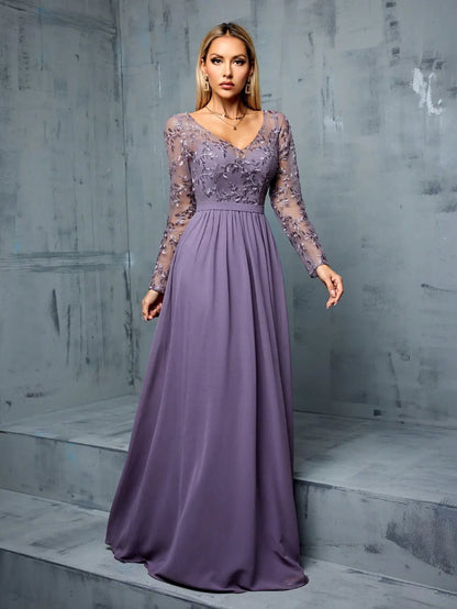 Mgiacy Women's Dinner Dress (Heavy industry) Evening dress Ball dress Party dress Bridesmaid dress