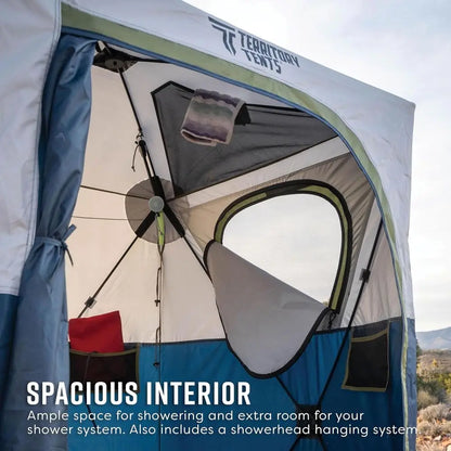 Portable Outdoor Privacy Shower Tent, Easy Setup, Camping Shower, 78 x 62 x 62
