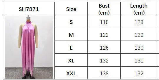 Long Dress Women Dresses Sexy Vestidos Y2k Streetwear Sleeveless Halter Irregular Tassel Elegant Splice Party Night Work 2026