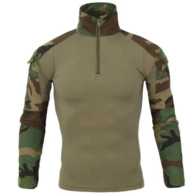 Tactical Outdoor Uniform Sport Clothes Suits Training Suit Camouflage Hunting Shirts Pants Training Sets Hiking Pant Men