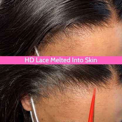 6X4 HD Lace Front Wigs Straight Glueless Wig Human Hair Ready To Wear Glueless Preplucked Wear And Go Wigs PreCut Lace ISEE Hair