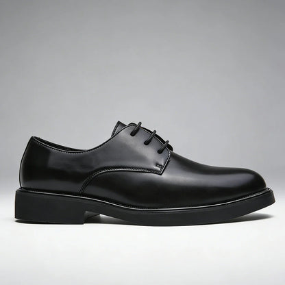 Classic Men Dress Shoes Lace Up Derby Shoes Formal Business Lesther Shoes Anti Slip Wear-resistant Office Daily Casual Shoes