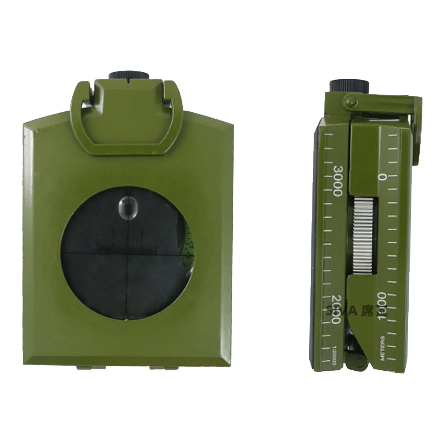 Phosphorescent Lensatic Compass – High-Precision Navigation for Hiking, Camping & Survival