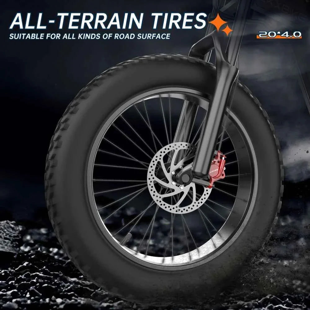 EKX X20 Electric Bicycle 48V 35AH Lithium Battery Adult Mountain Ebike 20 Inch Mountain Electric Men's Moped Road E Bikes