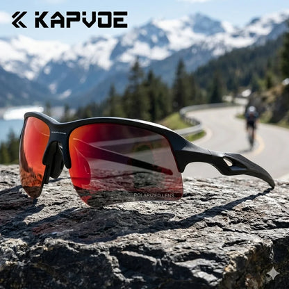 Fashion Polarized Sunglasses Men's Cool Mental Retro Luxury Glasses for Driving Fishing Cycling Travel Golf Women Bike Goggles