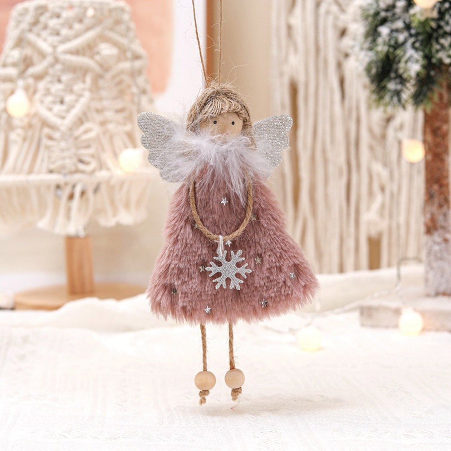 Christmas Pendant Elf Doll Toy Christmas Tree Ornaments Home Decor Elf Hanging Decoration Happy New Year Gift