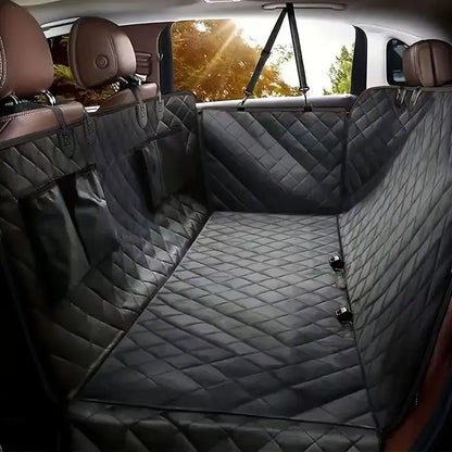 Waterproof Dog Car Seat Cover – Universal Fit, Plaid Pattern, 3 Colors