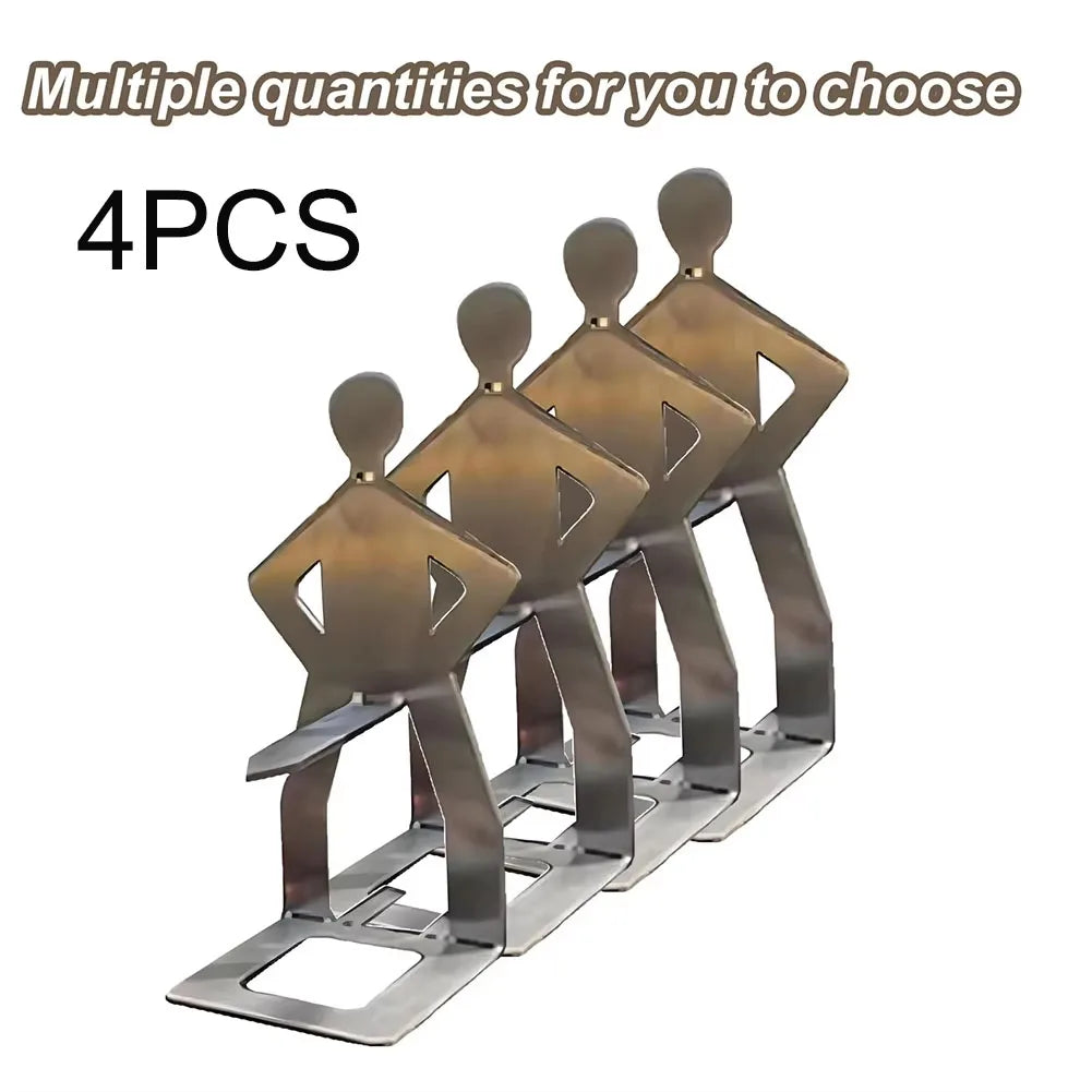 Stainless Steel BBQ Sausage Holder Novelty Party Camping Gifts Funny Sausage Roaster Reusable Hot Dog Grill for Outdoor Camping