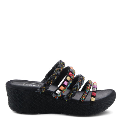AZURA SHINYCHIC SANDALS