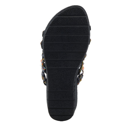 AZURA SHINYCHIC SANDALS