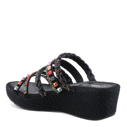AZURA SHINYCHIC SANDALS