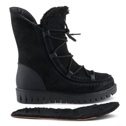AZURA STICH MID CALF BOOTS