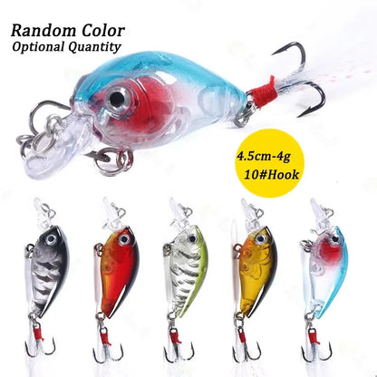 Fishing Lures Set Crankbait Tackle Hard Bait Kit Artificial Minnow Popper Pencil Swing Swimbait Wobblers Bionic Crank