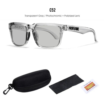 2025 Kdeam Polarized Sunglasses for Men Women Fashion Unisex Brand Trendy Outdoor Eyewear For Couple Mirror red lens