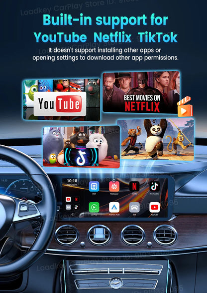 CarlinKit CP2A Pro Ai Box Wireless Adapter CarPlay Android Auto Wireless Smart CarPlay Box Support YouTube Netflix TikTok 5G USB