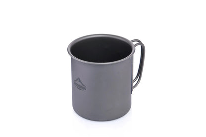 Titanium Camping Cup with Lid – Lightweight Outdoor Mug for Coffee, Tea & Cooking