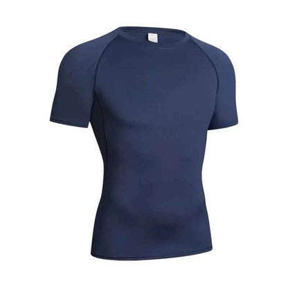 Men's Compression Long Sleeve Shirt – Quick-Dry Gym & Running Base Layer
