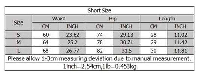 Women High Waist Workout Shorts Yoga Short Pant