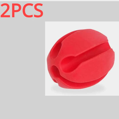 Silicone Rod Ball Retaining Clip – 2pcs, Rod Holder & Protector, 5 Colors