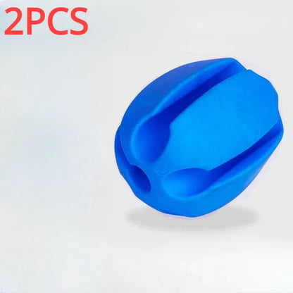 Silicone Rod Ball Retaining Clip – 2pcs, Rod Holder & Protector, 5 Colors