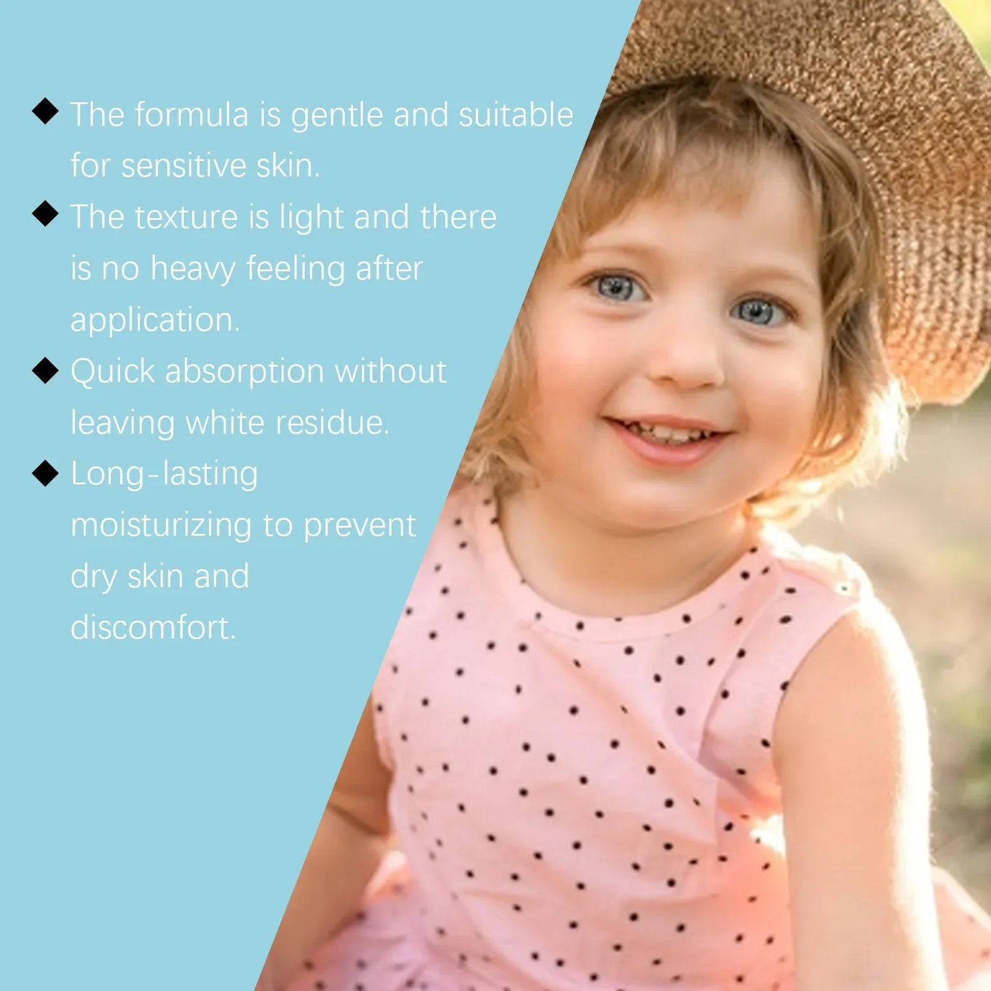 Children's Mild Sunscreen Stick Refreshing Not Irritating SPF 50+ Prevent UVA/UVB Sunburn Moisturize Children Nourish Sunscreen
