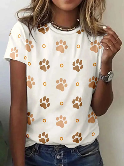 Stand out in this eye-catching graffiti art tee! Soft, breathable fabric, round neck, short sleeves, and a bold multicolored abs