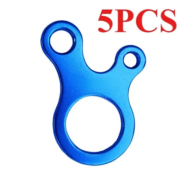 5pcs Fast Binding Tent Adjustment Buckle Camping Anti Slip Explore Outdoor Climb Rope Survival Equipment 3hole Snail Shape Parts