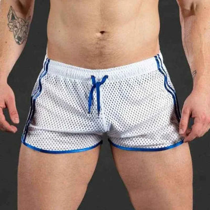 Men's Quick-Dry Mesh Sports Shorts – Breathable Training & Swim Shorts