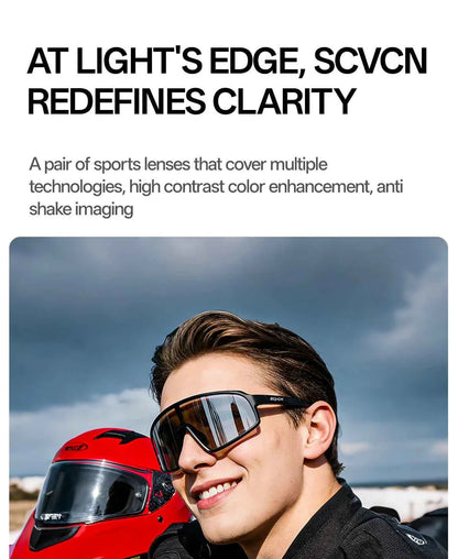 SCVCN Photochromic Sunglasses for Men Glasses Cycling Eyewear UV400 Sports MTB Outdoor Goggles Bicycle Women Sunglasses 2026
