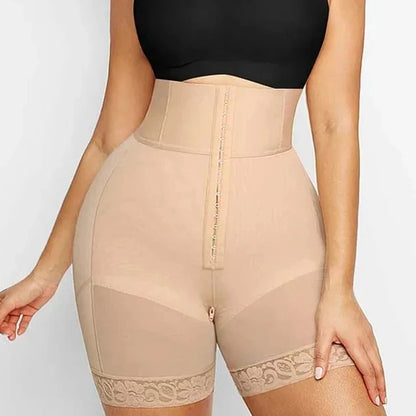 New Women Fajas Colombianas Shapewear 3 Boned Sculpt Booty Shorts High Waist Trainer Body ShaperTummy Control Underwear Shaping