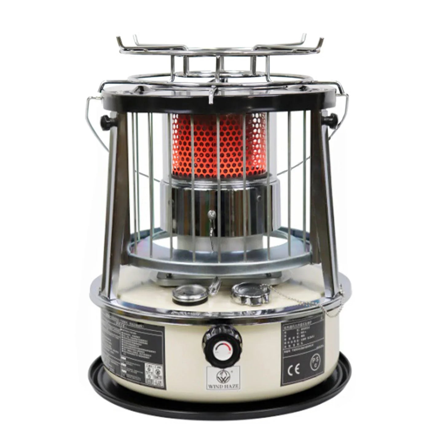 Liftable Kerosene Camping Stove – Windproof Portable Heating Stove for Outdoor & Home Use