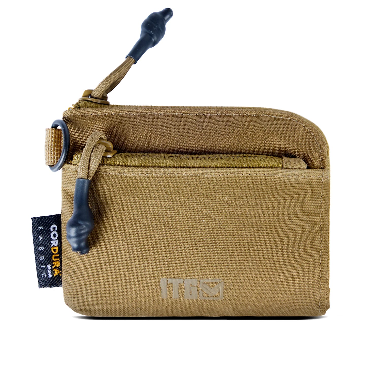 Waterproof EDC Pouch – 500D CORDURA, YKK Zipper, Multi-Attach, 4.3" x 3.5"