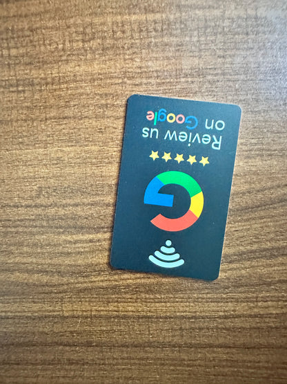 13.56Mhz programmable Google Review Card NFC station table Acrylic Stickers Waterproof NFC Stand Google Review Card