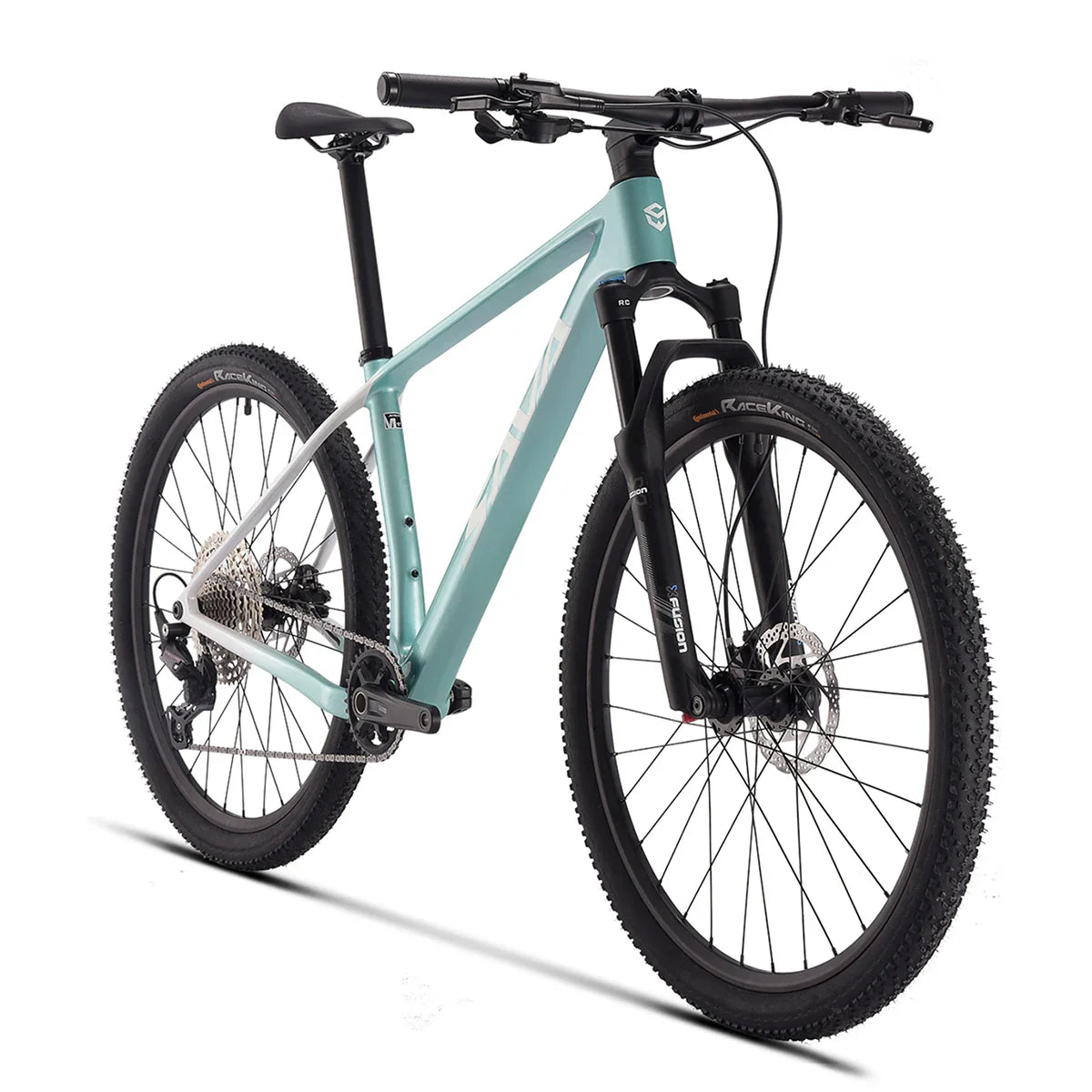 SAVA New Lantop 612 Carbon Fiber Mountain Bike, MTB Adult Bikes Mountain with SHIMANO DEORE M6100 12-Speed Components Bicycle