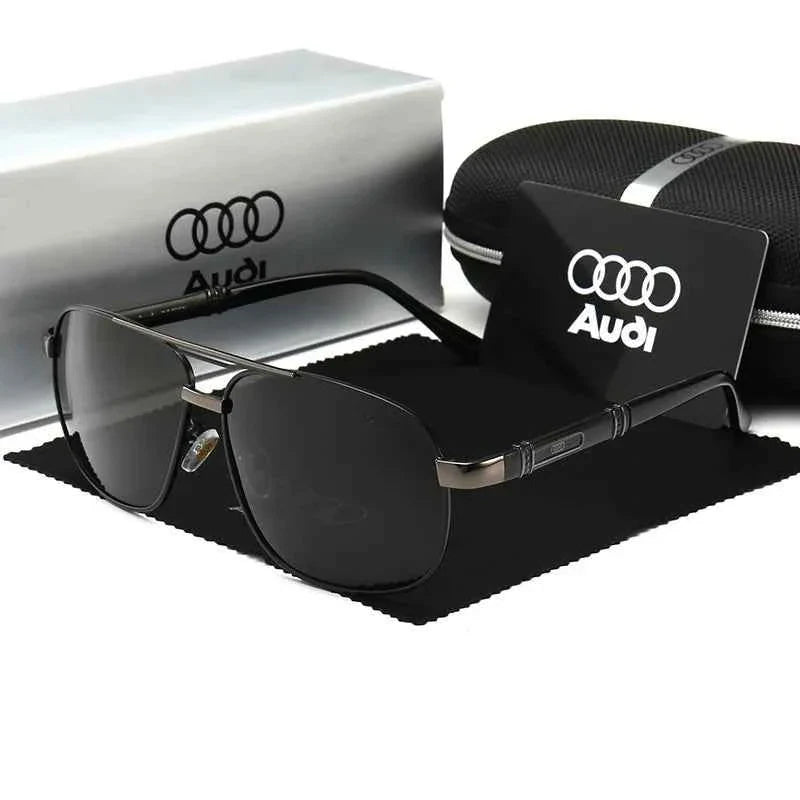 Audi Sunglasse Luxury brands s for Men Polarized Sun Glasses Travel Eyewears Classic Pilot Goggle with UV 400 Protection 5591