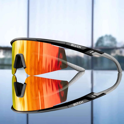 Scvcn New Cycling Glasses MTB Riding Skating Sunglasses Bike UV400 Polarized Fishing Goggles Man Woman Bicycle Eyewear 2026