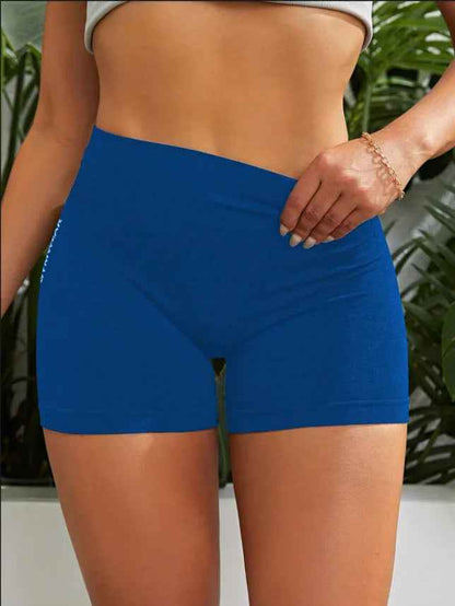 Women High Waist Workout Shorts Yoga Short Pant