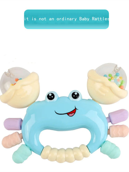 1pc random color Early Development crab Rattle Toys For Babies 0 to 36 Months Newborns Baby  Games Toys Teether Rattle Baby Toys