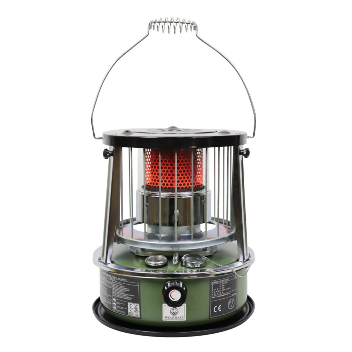Liftable Kerosene Camping Stove – Windproof Portable Heating Stove for Outdoor & Home Use