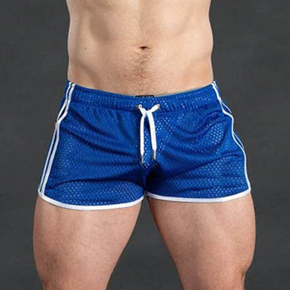 Men's Quick-Dry Mesh Sports Shorts – Breathable Training & Swim Shorts