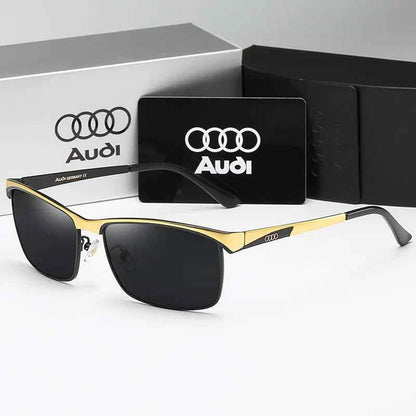 Audi Sunglasse Luxury brands s for Men Polarized Sun Glasses Travel Eyewears Classic Pilot Goggle with UV 400 Protection 5591