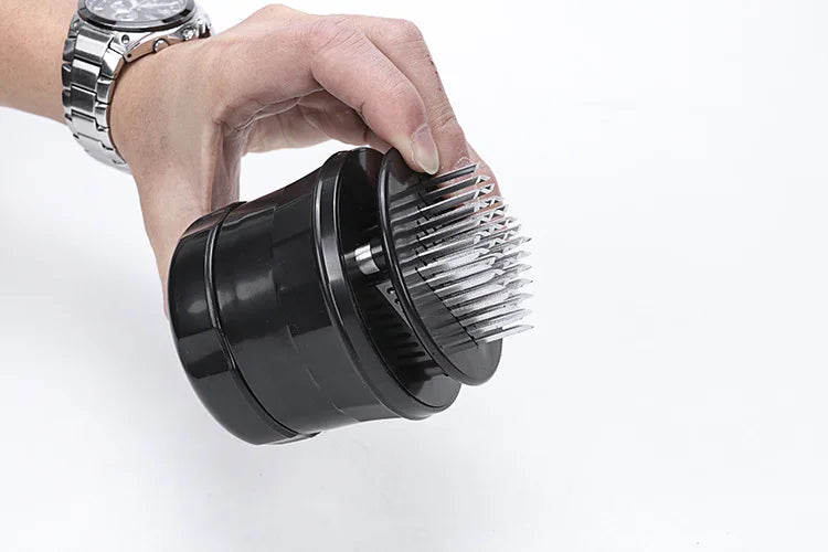 56-Blade Needle Meat Tenderizer – Stainless Steel Kitchen Tool for Steak, Chicken & BBQ