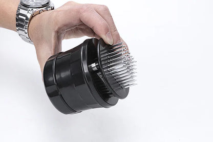 56-Blade Needle Meat Tenderizer – Stainless Steel Kitchen Tool for Steak, Chicken & BBQ