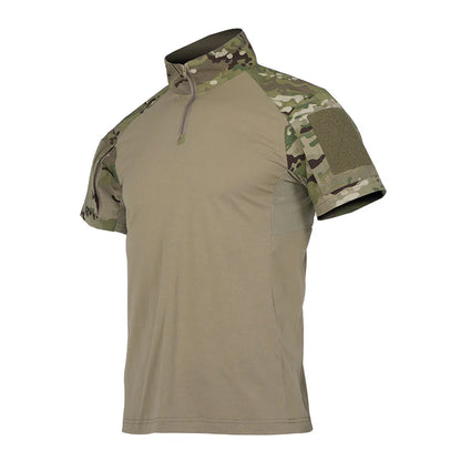 Men's Breathable Camo Hunting Shirt – Sweat-Wicking, Scratch-Resistant Outdoor Top