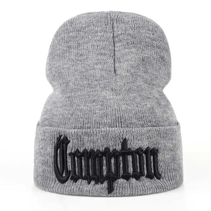 Fashion West beach gangsta nwa compton winter warm fashion Beanies Knitted bonnet Skullies Caps Hip hop gorros knit Hat